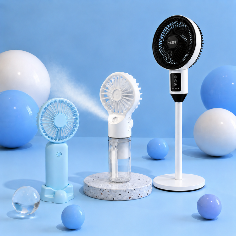 Collection ventilateurs portables KØLD — gamme complète