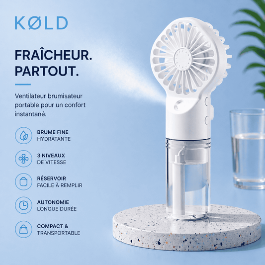 Pack Été KØLD utilisé en terrasse — scène lifestyle