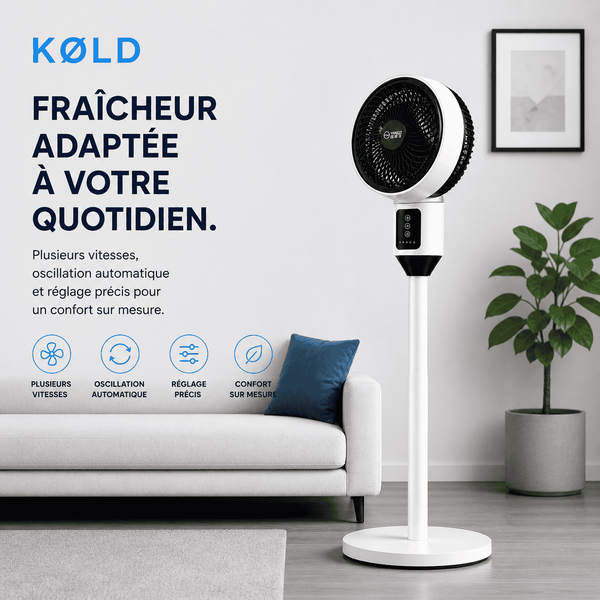 Ventilateur Circulateur Sur Pied KØLD
